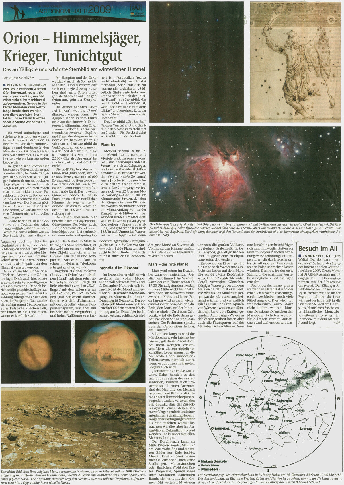 Die Kitzinger vom 09.12.2009