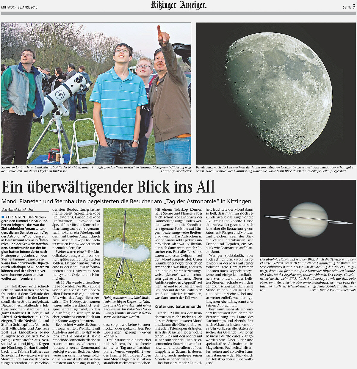 Die Kitzinger vom 28.04.2010