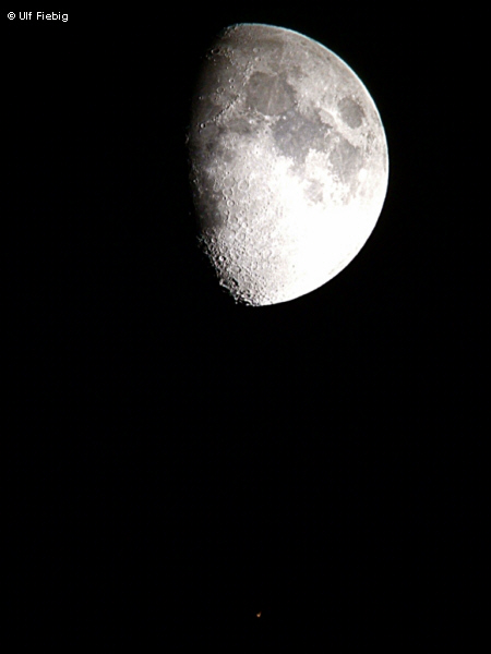 Mond und Mars