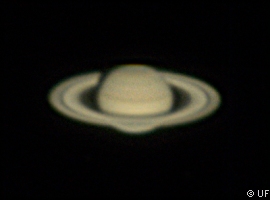 Saturn geschärft