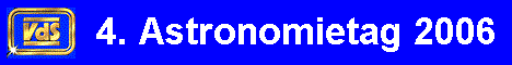 4. Astronomietag 16.09.2006